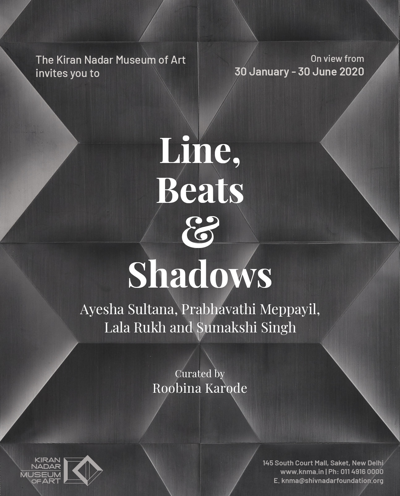 Line, beats and shadows – Ayesha Sultana, Prabhavathi Meppayil, Lala Rukh and Sumakshi Singh