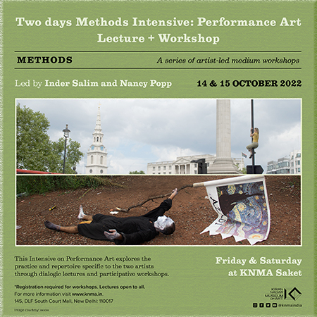 Performance Art Intensive | Lecture & Workshop